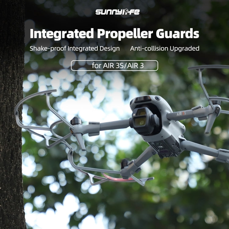 For DJI Air 3S / 3 Sunnylife Propellers Guard Protector Integrated Shielding Rings Quick Release Anti-Collision Props Safe Ring For DJI Air 3S / 3 Sunnylife Propellers Guard Protector Integrated Shielding Rings Quick Release Anti-Collision Props Safe Ring